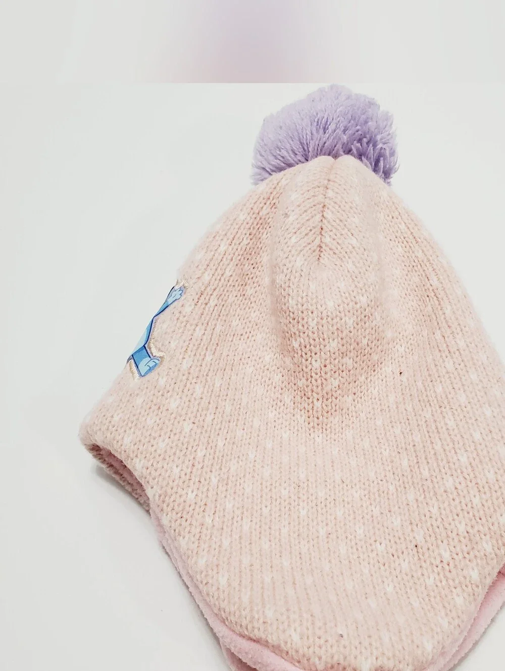 Bluey Girls Winter Beanie Pom Hat Pink OS